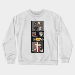 Hatoful Boyfriend Holiday Star Quail Boyfriends Comic Print And Others Crewneck Sweatshirt